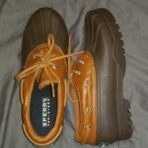 Sperry top sider rain shoes